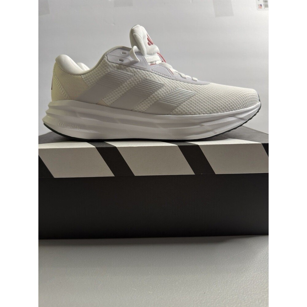 adidas Galaxy 7 Cloudfoam Men's Running Sneaker White/Grey/Red - Rep Box